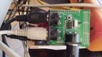 Montaje del Arduino alternativo energizado de forma autónoma con los cables MIDI conectados 2 Montaje del Arduino alternativo energizado de forma autónoma con los cables MIDI conectados 2